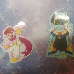 Kore and Rooster Stickers